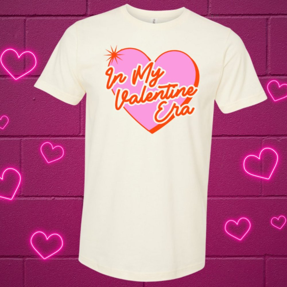 In My Valentine Era Valentine's Day T-Shirt